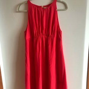 Coral Maternity Dress